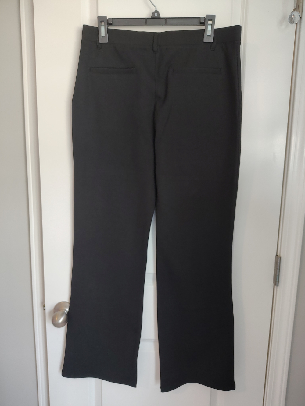 Ultra-Stretch Ponte Bootcut Black Pants Quince - Women's Size Large NWT - Picture 8 of 14